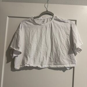Baleaf White Casual Crop Top